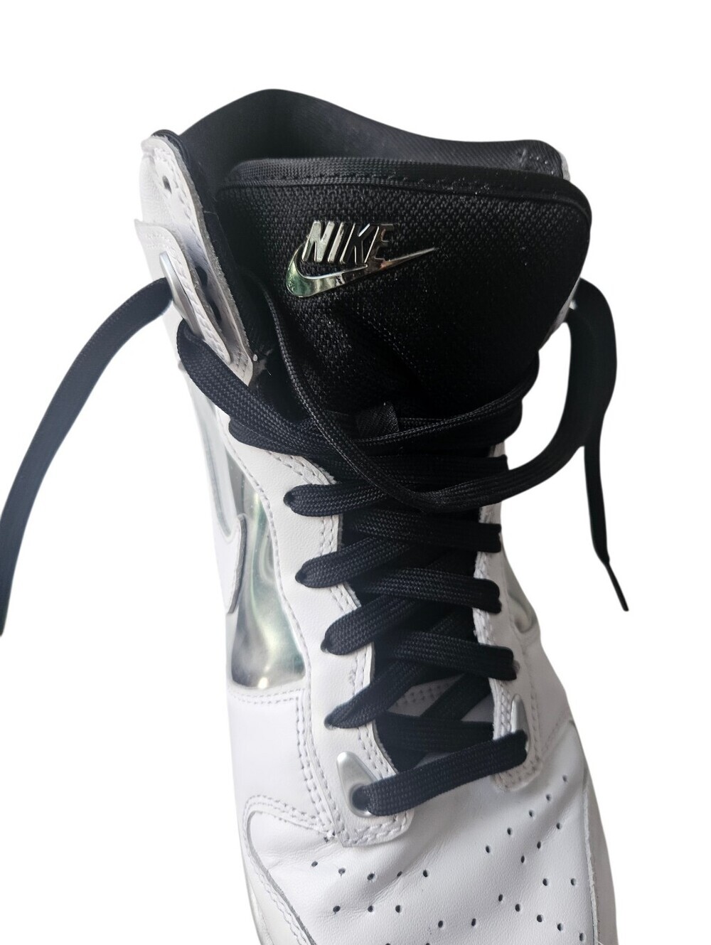 Nike Dunk High SE Chrome Sneakers Women 10 - Picture 6 of 6